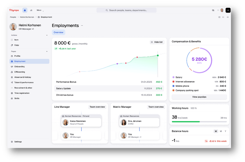 new employment concept_mockup